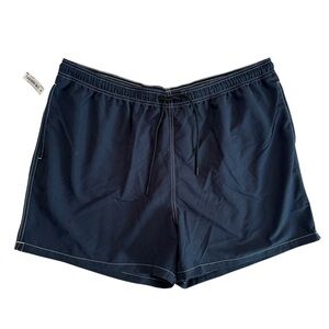 28 Palms Men Swim Shorts Dark Blue Size XXL